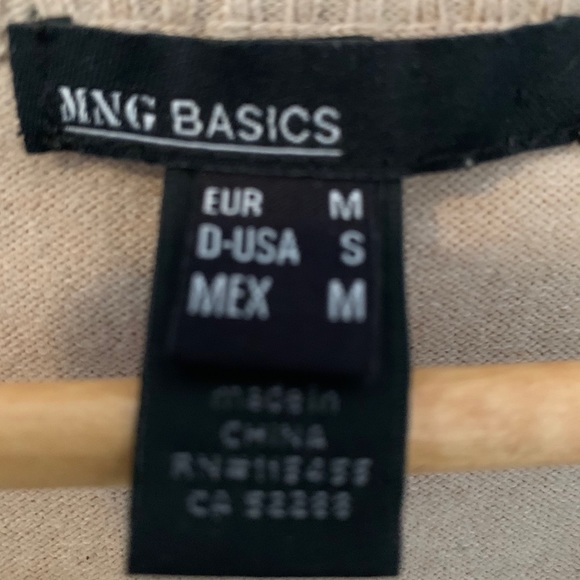 π Mango Beige Knit Dress - Picture 3 of 4